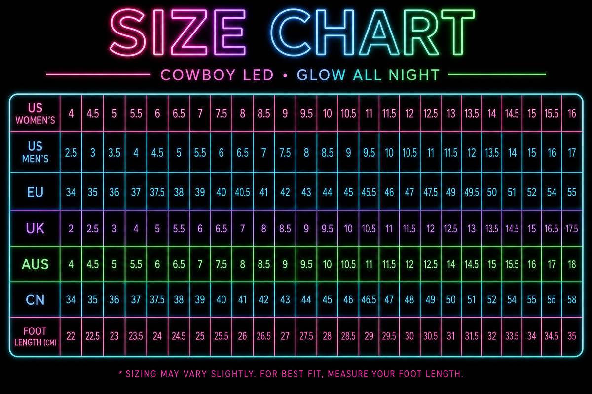 LED Party Boots