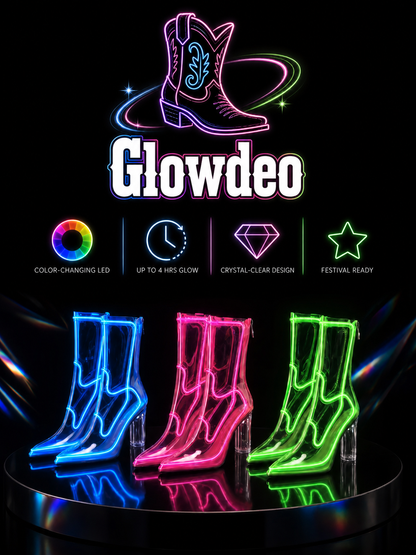 Glowdeo LED Party Boots
